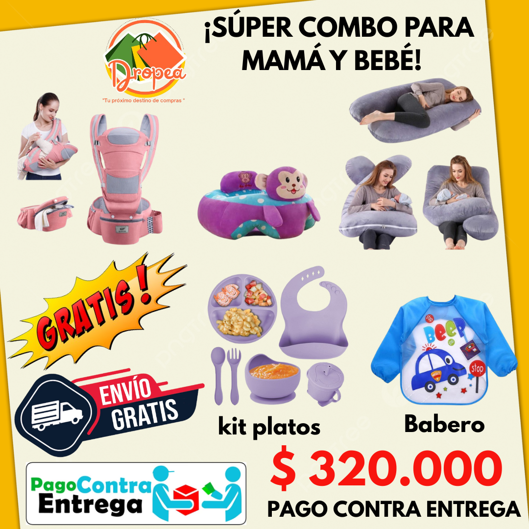 ¡Súper Combo Mamá y Bebé con Envío Gratis y Regalos Incluidos!