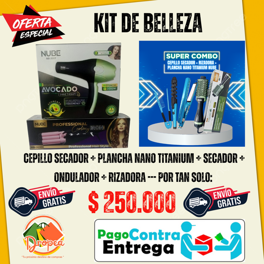 💖 ¡El combo perfecto para transformar tu cabello en minutos! 💨💁♀️
